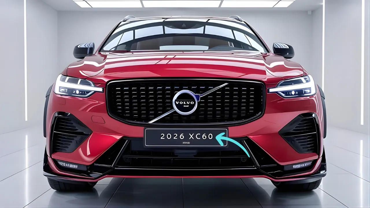 Volvo XC60 Hybrid 2026 revealed powerful engine with luxury high tech features