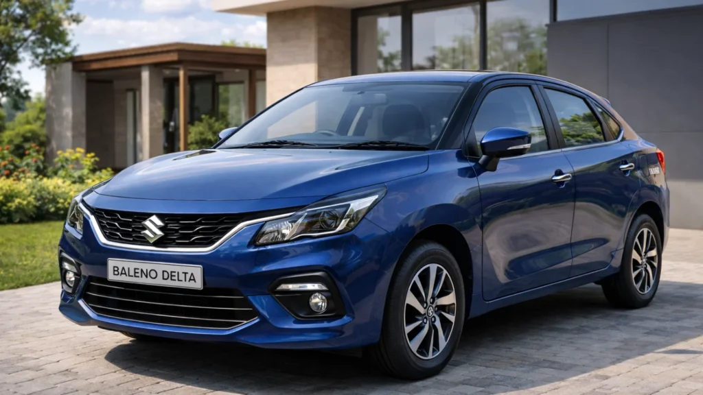 Maruti Baleno Delta 2026 Launched With ₹6 Lakh Price, 30km Mileage and 6 Airbags, Safesty No.1