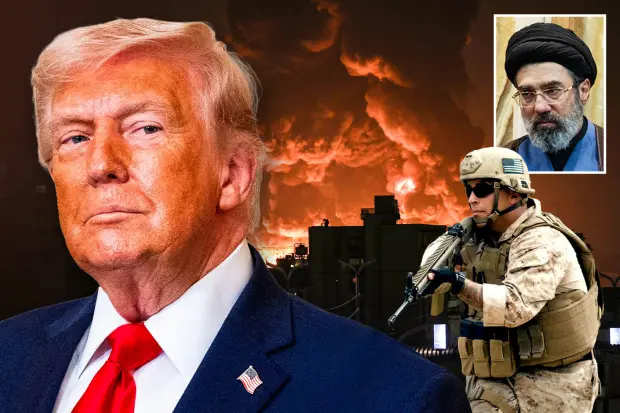 IN THE CROSSHAIRS Trump sending 2,500 Marines & invasion ships to Middle East as US announces $10MILLION reward for info on new Ayatollah