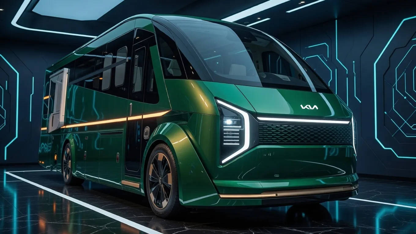 2026 Kia Motorhome Unveiled: Ultra-Luxury, High Mileage & Comfort