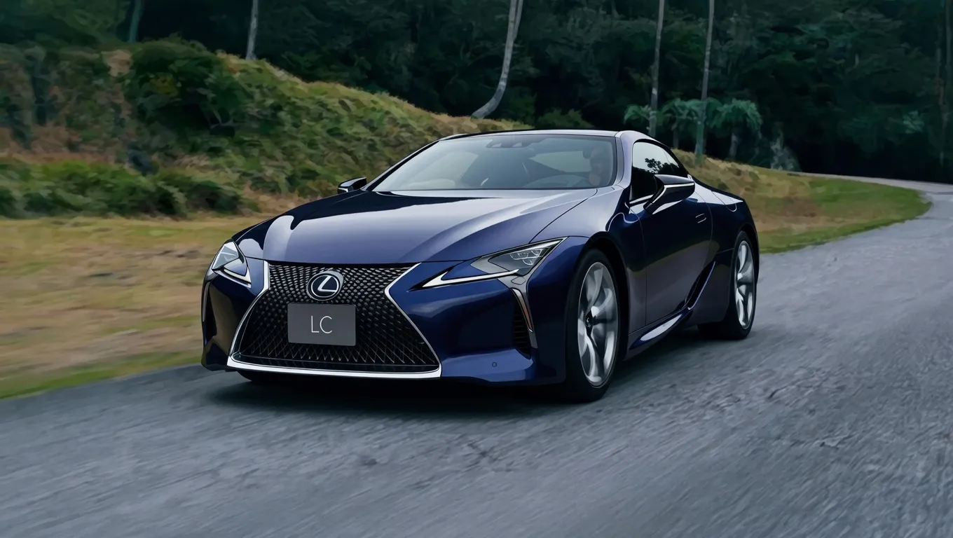 2026 Lexus LC 500 Revealed: The Updated Luxury Sports Coupe