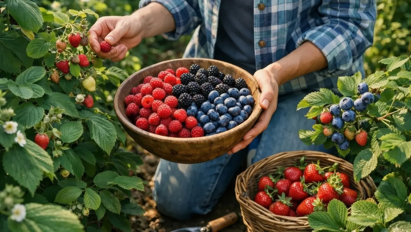 The Secret to Harvesting Fresh Berries Year-Round Right From Your Own Backyard