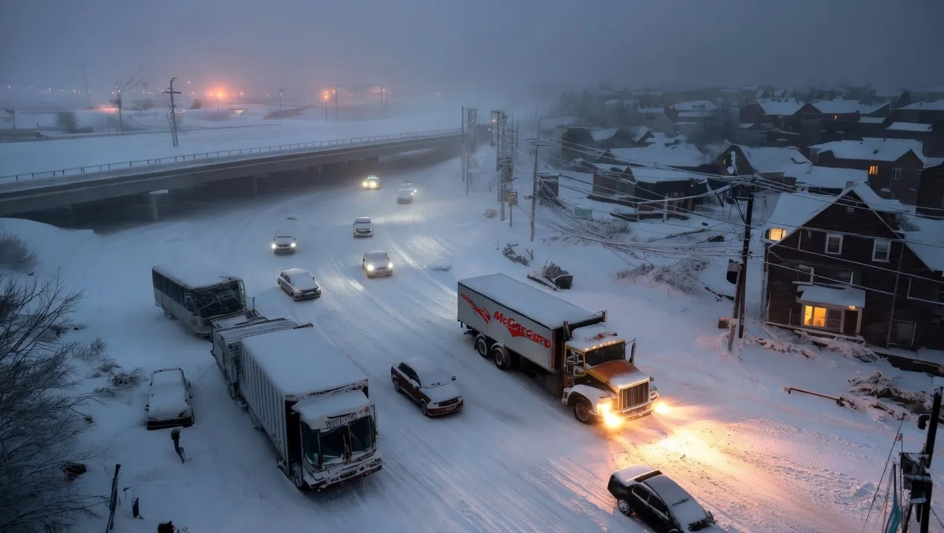 Severe Blizzard Warning: Historic Snowfall Threatens to Cripple Transport and Wipe Out Power Grid