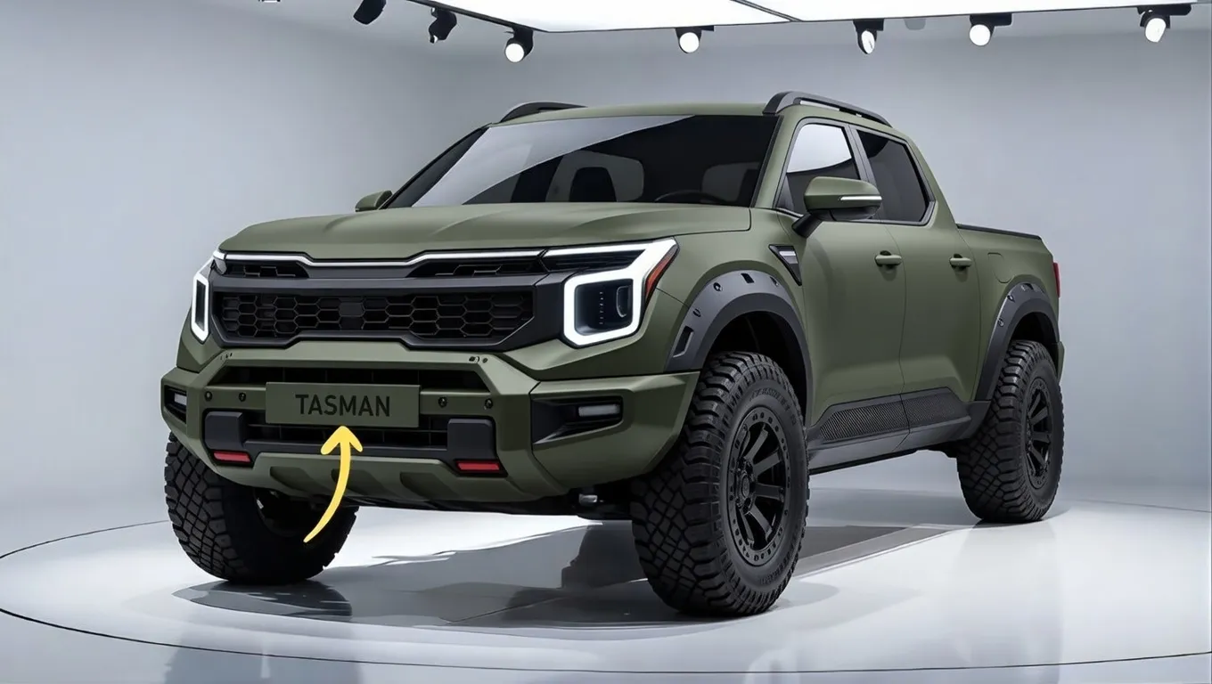 2026 Kia Tasman Debuts: Bold Modern Design & Ultimate Tech at an Unbeatable Price