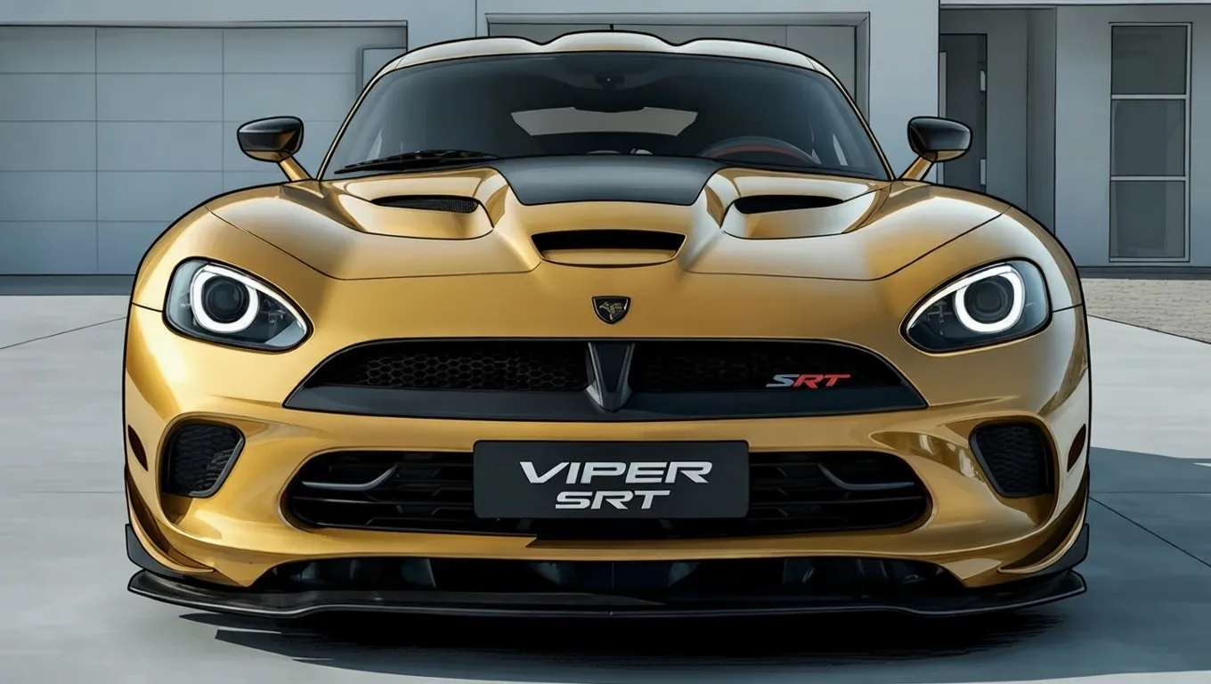 2026 Dodge Viper SRT Returns: America's Most Aggressive High-Performance Supercar Revealed